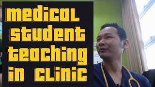 Medical Student Teaching During Clinic [upl. by Akirdnwahs48]