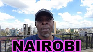 African American Visits Kenya for the First Time  Nairobi First Impression [upl. by Eelac]