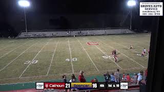 Calhoun Co vs Spencer Middle School Football Game [upl. by Dayle62]