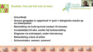 Webinar quotInfectiepreventie in de Gehandicaptenzorgquot [upl. by Eessej]