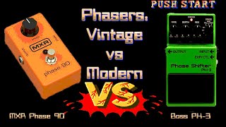 MXR Phase 90 vs Boss PH3 Phase Shifter [upl. by Alejo129]