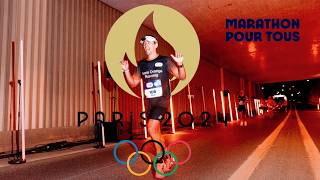 MARATHON POUR TOUS ✦ JEUX OLYMPIQUES 2024 ✦ PARIS JO 2024 ✦Explo INSIDE ✦ 4K [upl. by Christy]