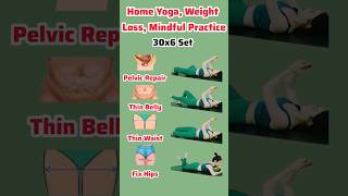 Home yoga weight loss mindful practice motivation weightloss yoga [upl. by Kcirddahc]