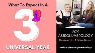 2019 Numerology How to Unlock the Joy and Creative Expression of a 3 Universal Year [upl. by Eiruam894]