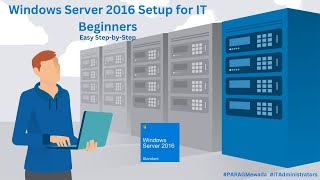 Windows Server 2016 Installation Tutorial  StepbyStep Setup Guide [upl. by Khudari]