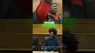 FREELOADING TEEN gets BOOTED by the Judge shorts karma courtroomdrama [upl. by Kentigerma]