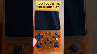 HOW GOOD IS THE R36S HANDHELD RETRO CONSOLE from AliExpress Portable Handheld Game First Impression [upl. by Ridglee]