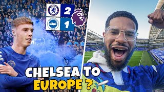 CHELSEA FC ARE GOING ON A EUROPEAN TOUR  CHELSEA FC VS BRIGHTON VLOG  ATMOSPHERE 🔥 [upl. by Adnac]