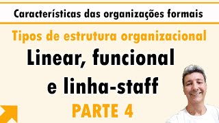 Tipos de estruturas organizacional parte 4 [upl. by Seuqcaj]