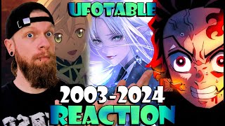 The Evolution of UFOTABLE Anime Openings 20032024 Reaction [upl. by Ofelia]