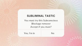 ・❥・Ultimate Subliminal Flush Subconscious blockage remover restart sub・❥・ [upl. by Nahij]