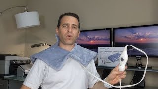 Proaller Shoulders and Neck Heating Pad Review [upl. by Jenn]