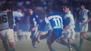 Emelec 1 x 1 Santiago Wanderers CHI  Resumen del partido Libertadores 6 Marzo 2002 [upl. by Neumark769]