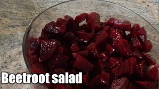 How I make beetroot salad Recipe 1  Simple Recipe [upl. by Jessee]