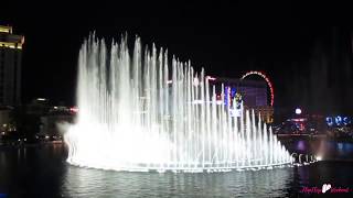 Bellagio Fountain Show Bellagio Hotel in Las Vegas [upl. by Toombs268]