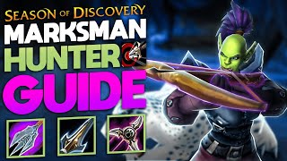 The Ultimate Marksman Hunter Guide  Talents Rotation Runes Pets etc [upl. by Thera]