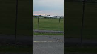 Porter Embraer E195E2 Landing at ottawaairport planesspotting aviation [upl. by Hadeehsar]