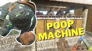 Rustic Poop amp Fertilizer Farm  Ark The Island Gameplay Ep20 [upl. by Corena]