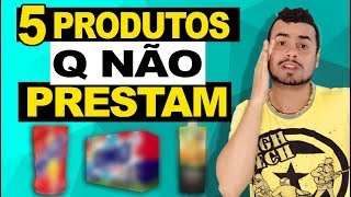 5 PRODUTOS BARATOS QUE NÃO PRESTAM  fubá onine [upl. by Ecirtam]