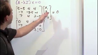 Lesson 21  Finding Eigenvectors Part 2 Linear Algebra [upl. by Ssor740]