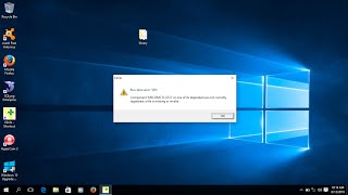 vb on windows 10 fix error mscomctlocx missing [upl. by Halda]