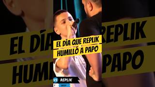 El día que REPLIK HUMILLÓ a PAPO🔥💀 Replik Papo Freestyle fmsargentina [upl. by Stavro]