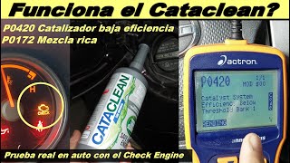 Funciona el liquido para Limpiar el catalizador prueba real en auto con codigo P0420 Y P0172 [upl. by Anole]