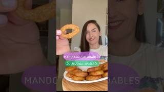 Receta de MANDOCAS SALUDABLES 😋🫶 short recetasaludable mandocas recetasfaciles receta [upl. by Enilrae]