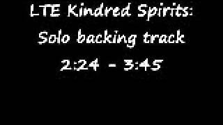 Liquid Tension Experiment Kindred Spirits Solo backing track [upl. by Llewon]