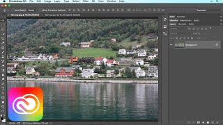 How to Edit a Photo in Photoshop 25  Adobe Creative Cloud [upl. by Lamb]