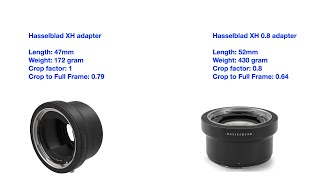 Hasselblad XH adapter overview adapting Hasselblad HC and HCD lenses to X2D and X1D mark ii [upl. by Orianna]