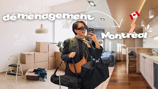 JE DÉMÉNAGE ENCORE À MONTRÉAL   APPARTEMENT TOUR 😍🇨🇦 [upl. by Veronika]