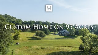 Custom home on beautiful 95 acres [upl. by Kenney]