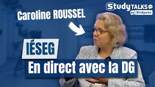 IESEG  entretien avec Caroline Roussel DG de lécole [upl. by Aicilaanna]