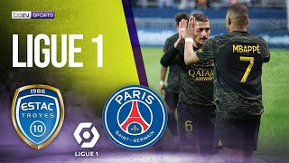 Troyes vs PSG  LIGUE 1 HIGHLIGHTS  05072023  beIN SPORTS USA [upl. by Ellie]