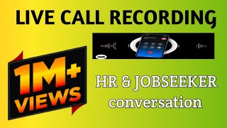 Live interview call with HR manager Rajshekarvision  Thanks for 1 Million Views [upl. by Sheeran]