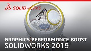 Graphics Performance Boost  SOLIDWORKS 2019 [upl. by Rasec]