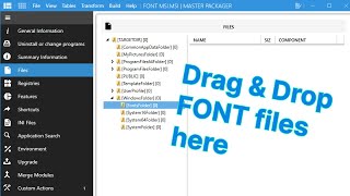 The best way how to install FONTS with MSI [upl. by Paapanen910]