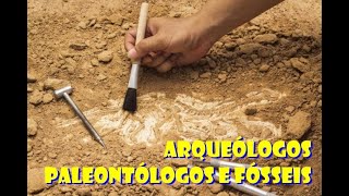 Arqueologia paleontologia e fósseis [upl. by Ainsworth679]