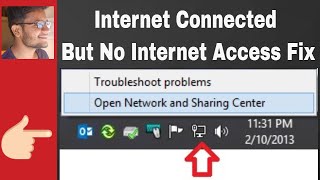 How to Fix Internet Connected but No Internet Access [upl. by Sekofski]