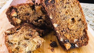 THE MOISTEST BANANA BREAD LE PLUS MOELLEUX PAIN AU BANANE [upl. by Cuttler]