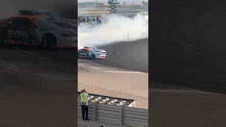 James Deane on his door drift drifting slidethrewnews formuladrift formulad mustang 240sx [upl. by Motch234]