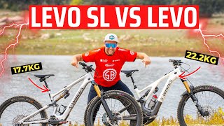 The Ultimate Battle Specialized Levo vs Levo Sl  Power or Playful [upl. by Aelhsa]