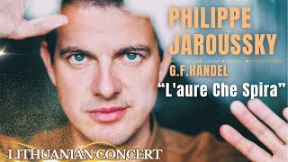 Philippe Jaroussky  Handel  quotLaure che spiraquot Giulio Cesare  Lithuanian Concert [upl. by Orsino]