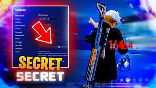 The Hidden Free Fire Settings for Perfect Headshots [upl. by Varipapa995]