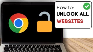 How To Unblock Websites On School Chromebook or Laptop  Easy Method 2024 [upl. by Gurl]