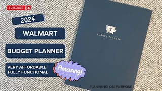 WALMART BUDGET PLANNER  DETAILED REVIEW  HOW TO USE THIS PLANNER FOR EVERY DAY BUDGETING budget [upl. by Aitsirk]