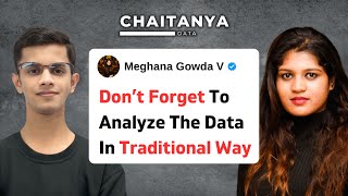 Don’t Forget To Analyze The Data in Traditional Way  Data Science Tips amp Tricks by Meghana Gowda [upl. by Itsrik397]