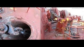 Hawse Pipe and Spurling pipe How water accumulated in chain locker is removed [upl. by Kalvin]