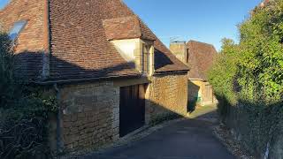 GOURDON LOT FRANCE  A Walk Around The Medieval Centre  18 December 2021  4K [upl. by Noied]